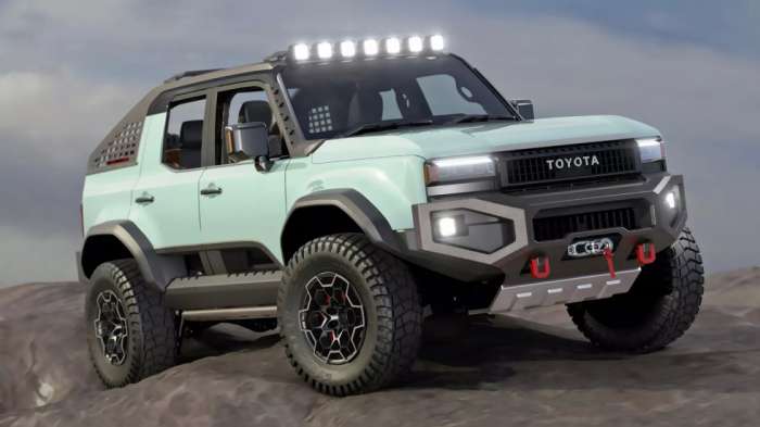 Η Toyota έκανε το Land Cruiser σκληροτράχηλο off-road Pick-up  